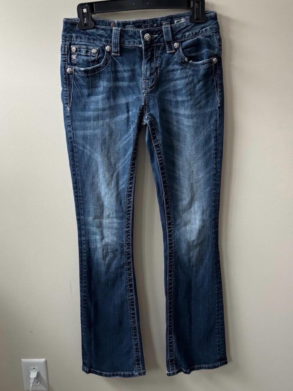 Miss Me Mid Rise Bootcut Jeans